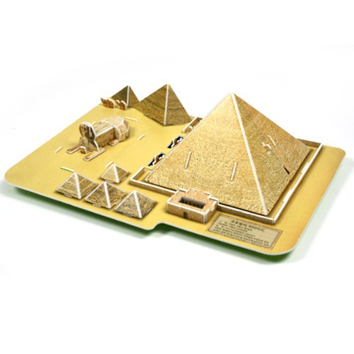 3D입체퍼즐 피라미드 뜯어만들기